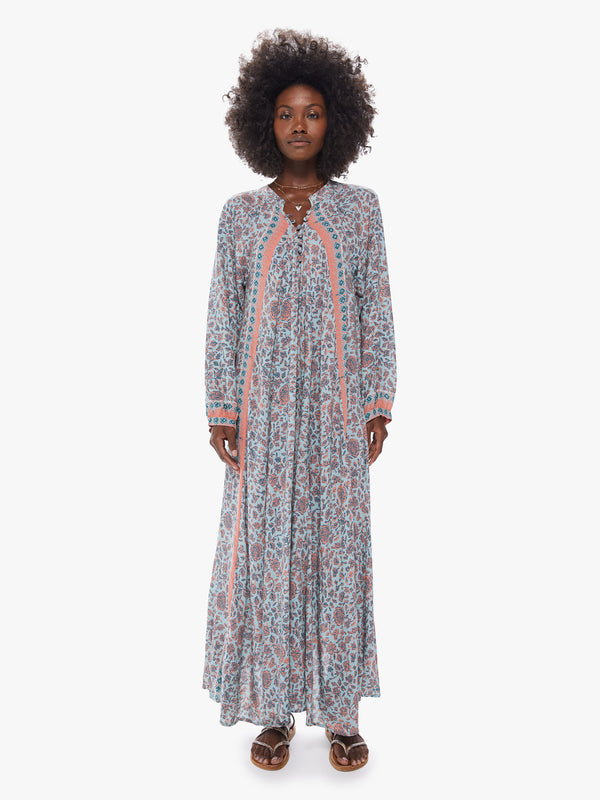 Natalie Martin Fiore Maxi - Bloom Print Seafoam